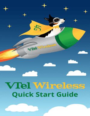 Fillable Online Thank you for choosing VTel Wireless as your Internet ...