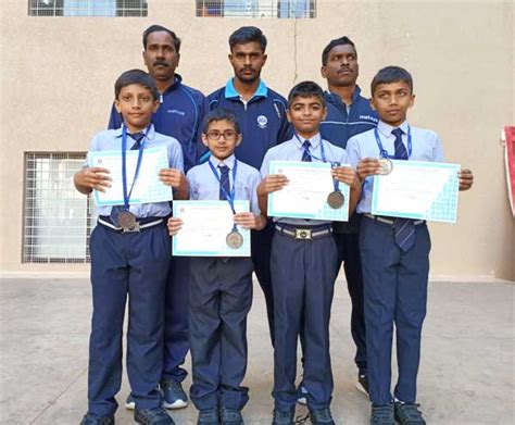 JHS U-11 students secured 3rd place in swimming junior