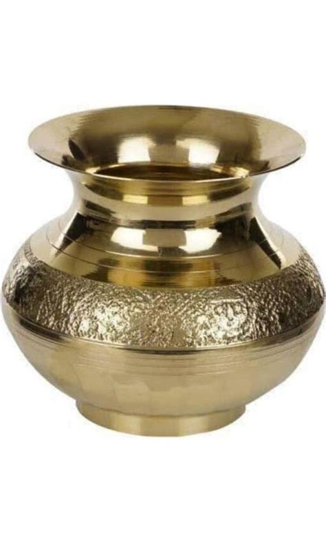 Om Ganeshaya Store Brass Lota/Kalash/Pooja Lota/Puja Lota/Karwachauth ...