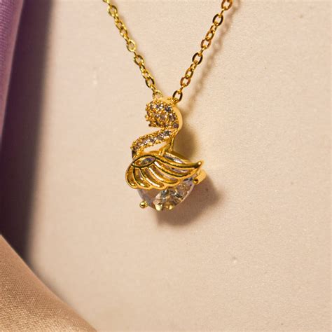 Heartbound Swan Beauty Necklace | Salty – Salty Accessories