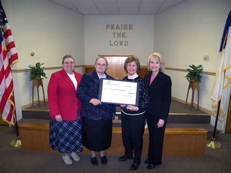 Pilgrim Holiness Church Receives $500 Award