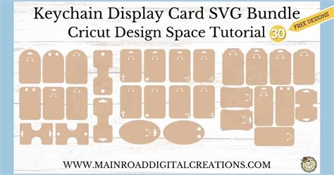 Creating a Key Chain Pattern in Cricut 的图像结果