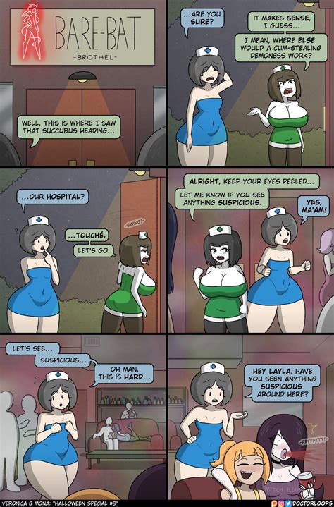 Veronica and Mona: Halloween Special #3 by DoctorLoops on DeviantArt