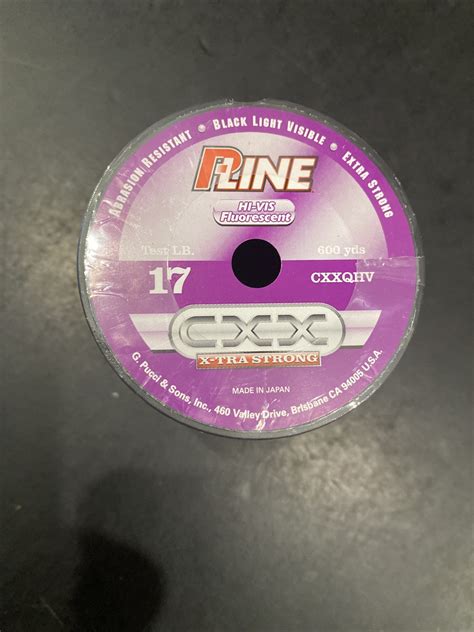 P-Line CXX-XTRA Hi-Vis 1/4lb 17lb 600 Yards | eBay