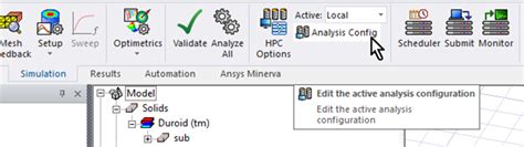 optiSLang in Optimetrics