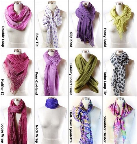 27 best How to Wear Scarf Rings - Scarf Cards images on Pinterest ...
