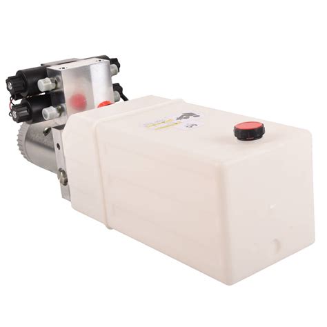 Buy TOPAZ Hydraulic Pump 8 Quart 2 Gallon Hydraulic Power Unit Double ...