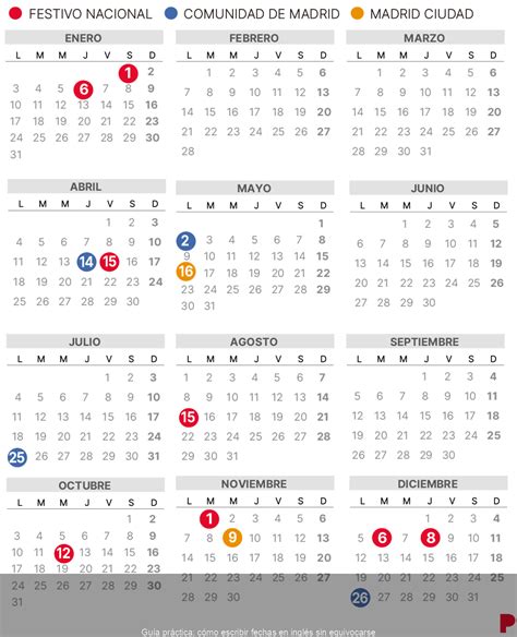 Guía práctica: cómo escribir fechas en inglés sin equivocarse - Grupo ...