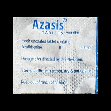 AZASIS 50MG TABLET 10'S Price, Uses, Side Effects & Substitutes | Medkart