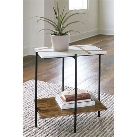 Ashley Signature Design Braxmore 1392437 Contemporary Accent Table with ...