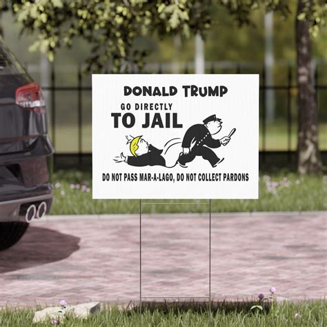Monopoly Anti Trump Sign - Funny Political Yard Sign - Etsy