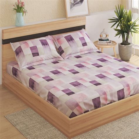 Buy Mystic Garden Whinfell Cotton 180TC Printed 3Pcs Super King ...