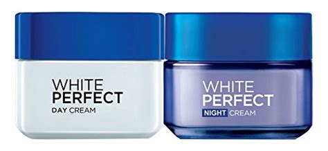 L'Oreal Paris White Perfect Day Cream, 50ml with White Perfect Night ...
