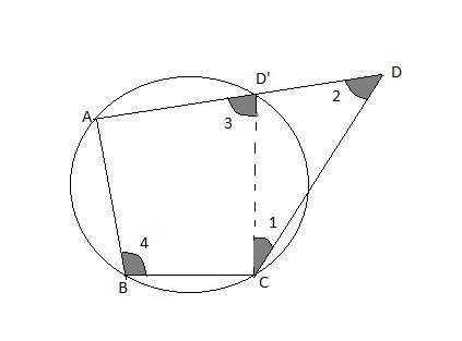 if the sum of pair opposite angles of a quadrilateral is 180 ,than the ...