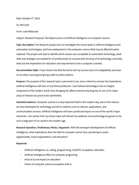 Research Memo | PDF | Artificial Intelligence | Intelligence (AI ...