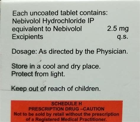 Nebivolol Dose For Anxiety