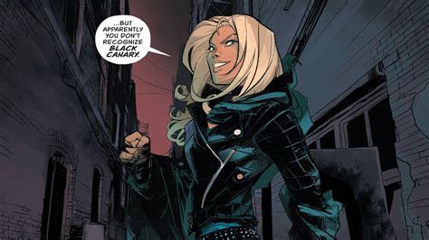 Download Black Canary Comics Introduction Wallpaper | Wallpapers.com
