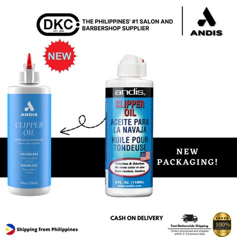 Andis Clipper Oil 12108 4 Oz Maintenance Product | Shopee Philippines