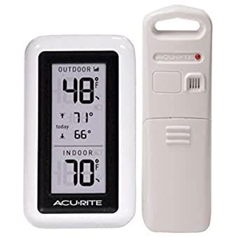 AcuRite Digital Indoor/Outdoor Thermometer : Amazon.in: Garden & Outdoors