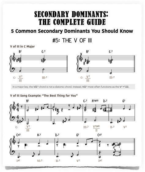 Secondary Dominants: The Complete Guide - Piano With Jonny