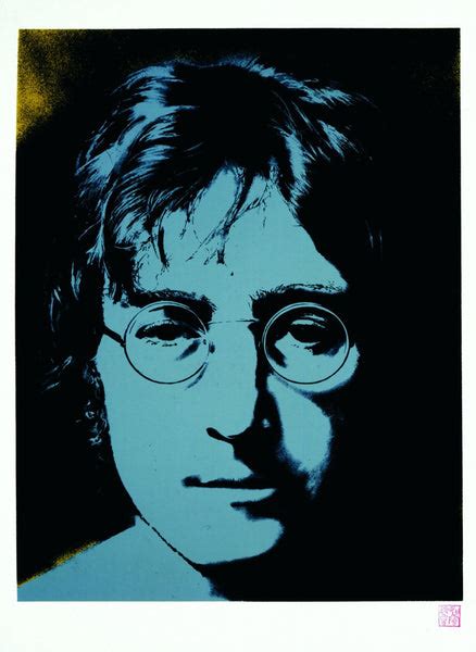 Tallenge Music Collection - Music Poster - John Lennon by Sam Mitchell ...