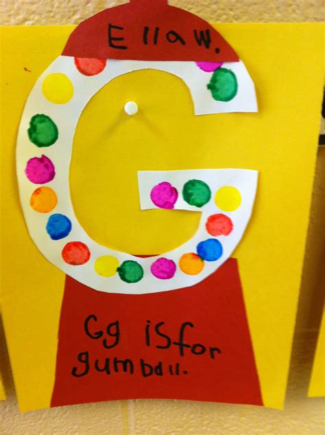 Letter G Crafts For Toddlers