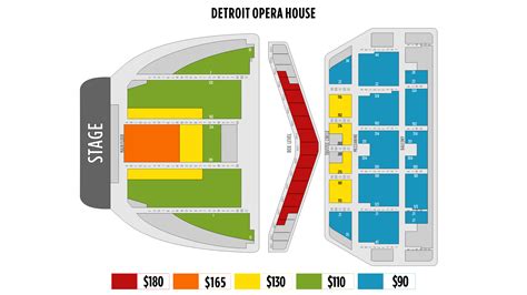 Image result for Detroit Opera House Seating Chart