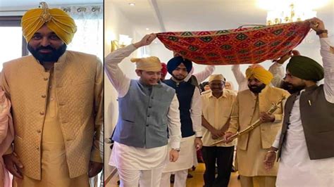 In Pictures, Punjab CM Bhagwant Mann and Dr. Gurpreet Kaur wedding ...