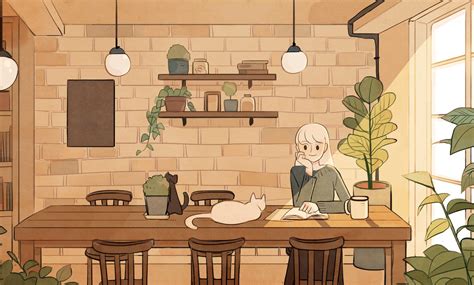 cute illustration wallpaper