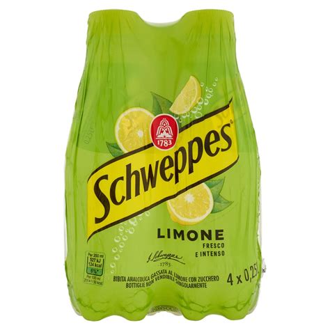 Bibita Gassata Al Limone 4x0,25l Schweppes | Bennet Online