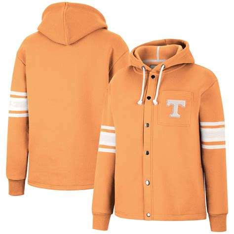 Women's Colosseum Tennessee Orange Tennessee Volunteers Mia Striped ...