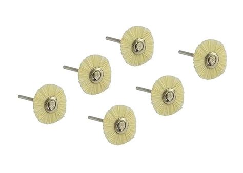 Mekki's Nylon Wheel Type Brush 6pcs End Brushes for Polish/Buff ...