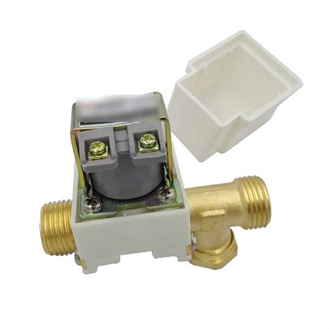 Buy LIUYI Water Valve Dc12V Solenoid Valve Normal Close Pilot T Type ...