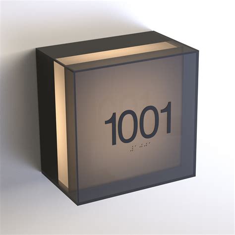 Image result for LED Cubicle Numbers