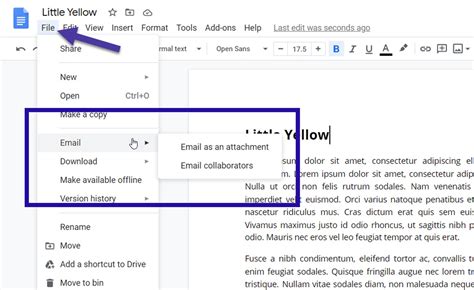 Image result for Google Doc Email Notification
