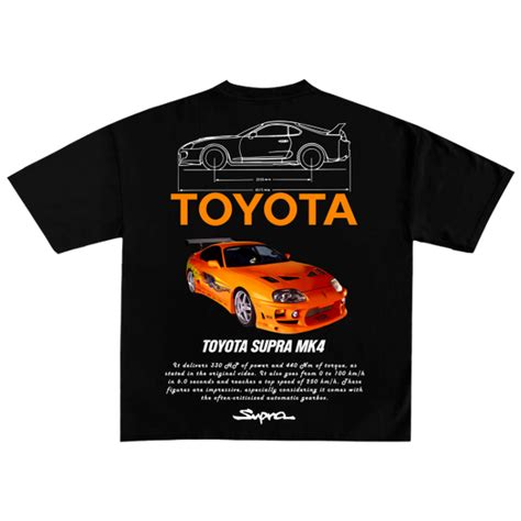 Toyota Supra Motowear Oversized Tshirt | Novaro