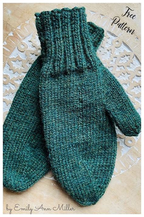 Image result for Easy Mitten Pattern