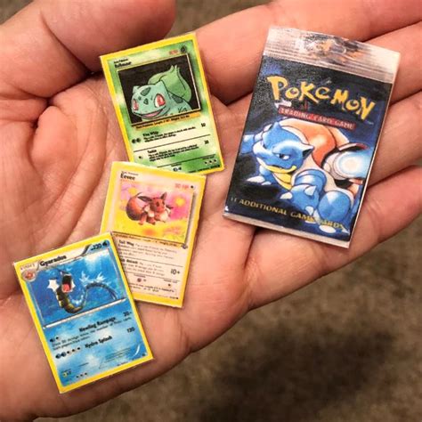 Image result for Mini Pokemon Cards First Edition