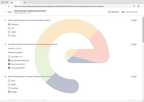 Python Module 4 Quiz 的图像结果