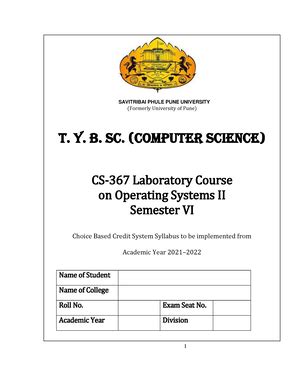 OS slips 16-30 - practical material - Slip 16 Q Write a program to ...