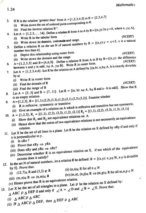 Ch1 pgs 23-29 - Mathematics notes - ####### Mathematiecs IfR is the ...