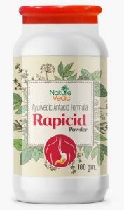 Nature Vedic rapicid Churan Ayurvedic Antacid Formula for Chest Burning ...