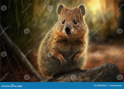 Endangered Species, the Australian Quokka Stock Image - Image of native, marsupial: 266934001