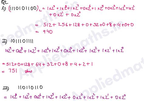 Applied Math Class 11 Binary Numbers 的图像结果