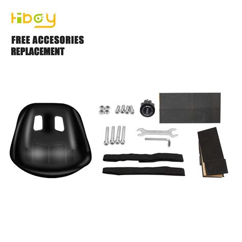 Hiboy HC-02 Hoverboard Go Kart with Rear Suspension Seat Attachment ...
