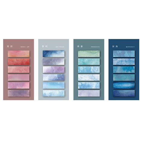 Orange Paper Sticky Tabs,Sticky Index Tabs for Annotating Books Page ...