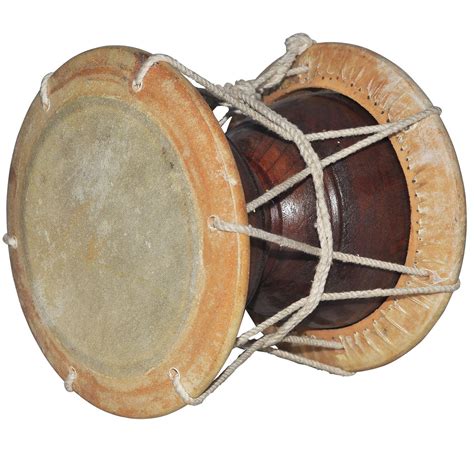 Buy Large Indian Hand Percussion Damru Folk Musical Instrument Online ...