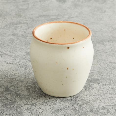 Buy Corsica Marshmallow Stoneware Kulhad from Corsica by Home Centre at ...