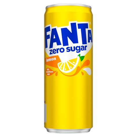Fanta Zero Sugar Lemon (24 x 0,33 Liter blik NL) - Five Star Trading ...