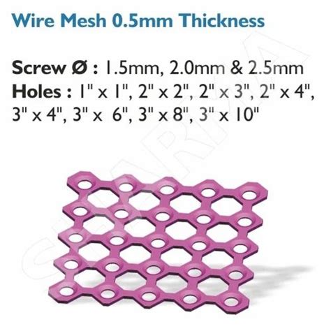 Cranio Maxillofacial - Small Micro Mastoid Plate Manufacturer from Waghodia